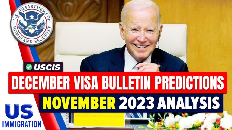 Visa Bulletin December 2023 Predictions