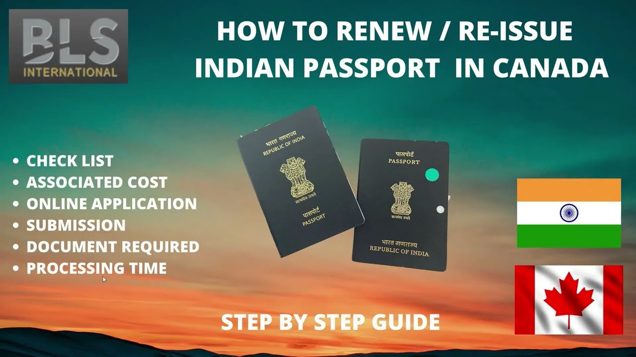 Indian Passport Renewal Canada