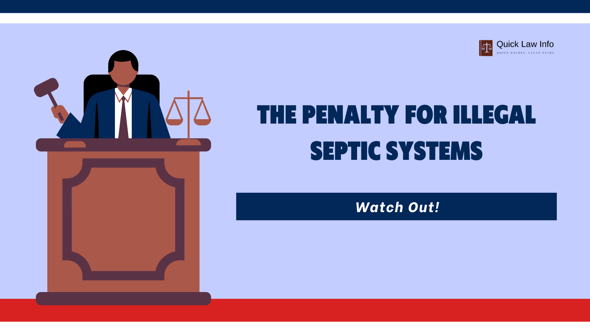 penalty for illegal septic system